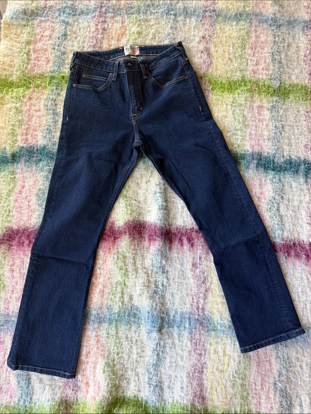 Tecovas Blue Slim Straight Western Denim Jeans